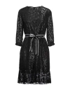 Sportalm Kitzbühel Woman Mini Dress Black Size 8 Polyester In Black