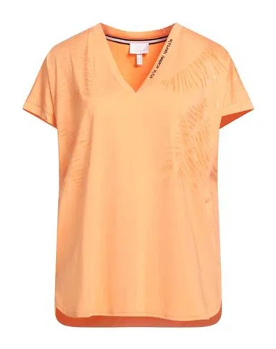 Sportalm Kitzbühel Woman T-shirt Salmon Pink Size 12 Polyamide, Elastane