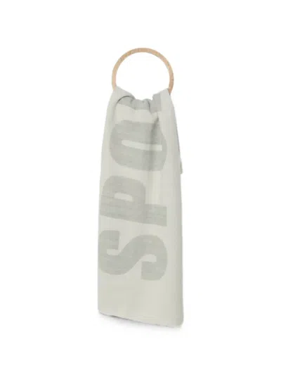 Sportalm Logo-print Scarf In White