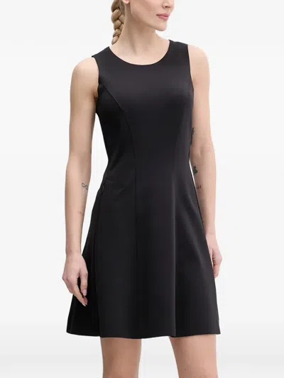 Sportalm Sleeveless A-line Mini Dress In Black