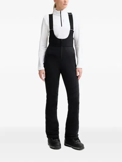 Sportalm Venus Bib-strap Zip-fastening Ski Pants In Black