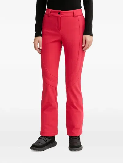 Sportalm Zip-cuff Ski Pants In Red
