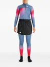 Sportful Quilted-pattern Skirt In Blue