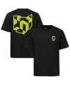 Sportiqe Men's And Women's Black Columbus Crew Duke Premium T-shirt