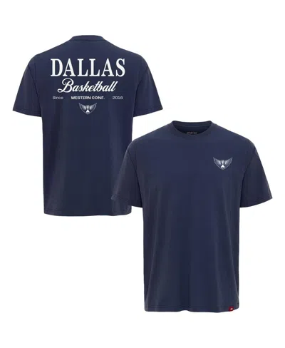 Sportiqe Men's And Women's Blue Dallas Wings Athletic Club Collection Duke Relaxed Fit Premium T-shirt
