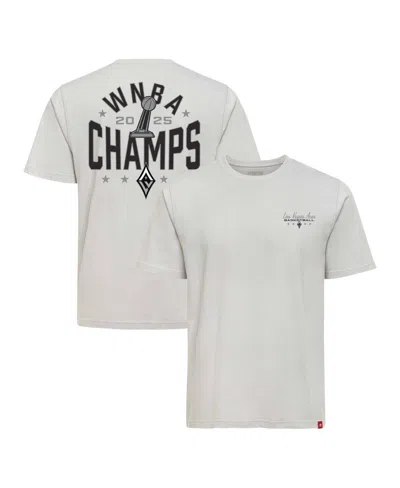 Sportiqe Men's And Women's Cream Las Vegas Aces 2025 Wnba Finals Champions Superstars Premium Duke T-shirt In White