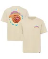 Sportiqe Men's And Women's Cream Phoenix Suns The Land Artist Series Duke Premium T-shirt