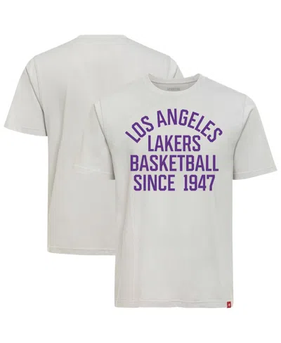 Sportiqe Men's And Women's Gray Los Angeles Lakers Genuine Issue Collection Duke T-shirt