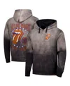 Sportiqe Men's And Women's Gray Rolling Stones X New York Knicks Collab Pullover Hoodie In Gray