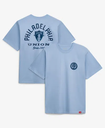 Sportiqe Men's And Women's Light Blue Philadelphia Union Duke Jersey T-shirt