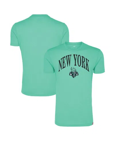 Sportiqe Men's And Women's Mint New York Liberty Comfy T-shirt In Green
