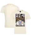 Sportiqe Men's And Women's Natural Chelsea 2025 Fifa Club World Cup Champions T-shirt In Brown