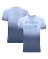 Sportiqe Men's And Women's Navy Memphis Grizzlies Bingham Sun-fade T-shirt In Navy