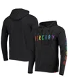Sportiqe Men's And Women's  Black Phoenix Mercury Rowan Pride Tri-blend Pullover Hoodie In Black