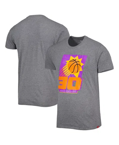 Sportiqe Men's And Women's  Heather Gray Phoenix Suns 30th Anniversary Celebration Comfy Tri-blend T-