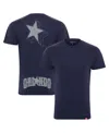 Sportiqe Men's And Women's  Heather Navy Orlando Magic X Jefre 2023/24 City Edition Bingham T-shirt In Heather Navy