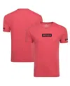Sportiqe Men's And Women's  Red Chicago Bulls 1966 Collection Comfy Tri-blend T-shirt In Red
