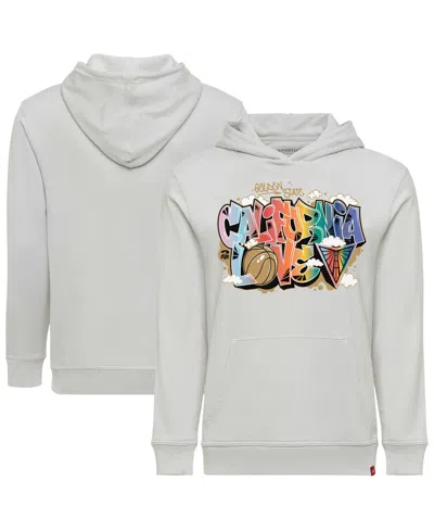 Sportiqe Men's And Women's X 2pac California Love Gray Golden State Valkyries Pride Drake Hoodie In Neutral
