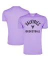 Sportiqe Men's And Women'sâ Violet Golden State Valkyries Super-soft Comfy Tri-blend T-shirt In Purple