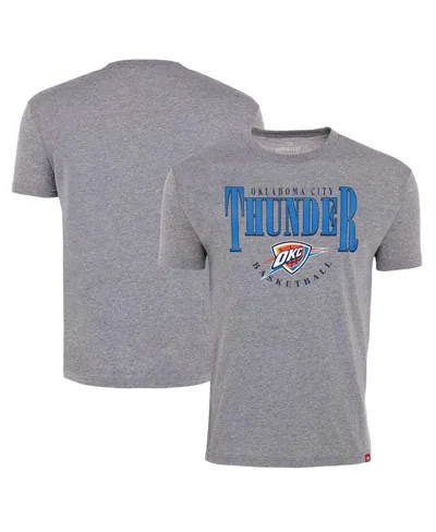 Sportiqe Men's Gray Oklahoma City Thunder Comfy Tri-blend T-shirt