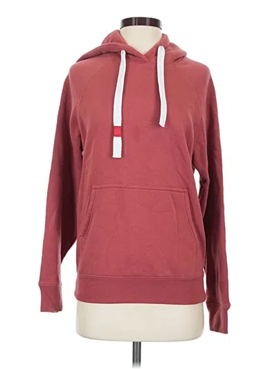 Pre-owned Sportiqe Pullover Hoodie In Burgundy