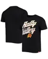 Sportiqe Unisex  Black Phoenix Suns Rally The Valley Tri-blend Comfy T-shirt In Black
