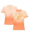 Sportiqe Women's Orange Phoenix Suns Arcadia Sun-dipped T-shirt In Orange
