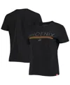 Sportiqe Women's  Black Phoenix Suns Arcadia T-shirt In Black