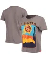 Sportiqe Women's  Charcoal Phoenix Suns Street Capsule Arcadia T-shirt In Charcoal