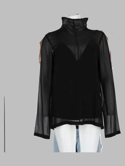 Sportmax 100% Silk Shirt In Multi