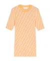 Sportmax 3d Cotton Sweater In Nude