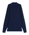 Sportmax 3d Jacquard Knit Dress In Blue