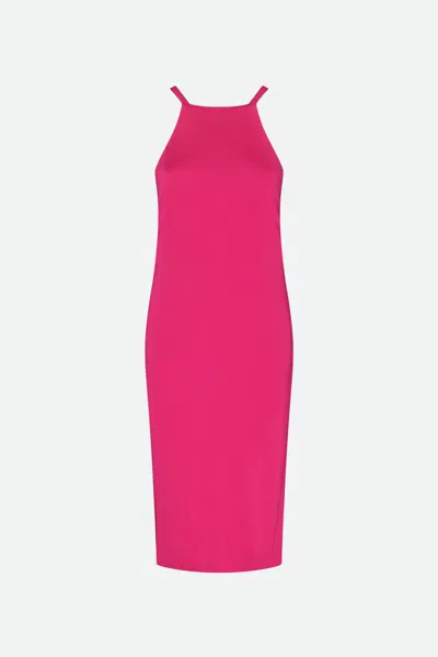 SPORTMAX SPORTMAX ABITO MIDI FUCSIA
