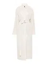 Sportmax Antiope1234 Coats And Trench Coats White In Neutral