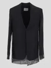 Sportmax Jackets In Black