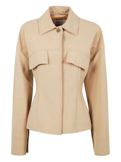 SPORTMAX ACCORDO1234 SHIRT JACKET BY MAX MARA SPORTMAX,F76MAGF29.MAG0F011
