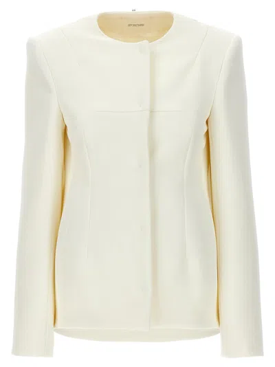 Sportmax Aceri Jacket In Metallic