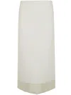 Sportmax Aceti1234 Pencil Skirt Clothing In White