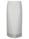 Sportmax Women's Aceti1234 Pencil Skirt In White