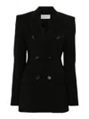 Sportmax Structured Double-breasted Longline Jacket With Button Detailing
