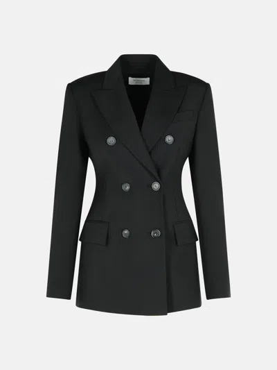Sportmax 'adamo' Black Virgin Wool Blazer
