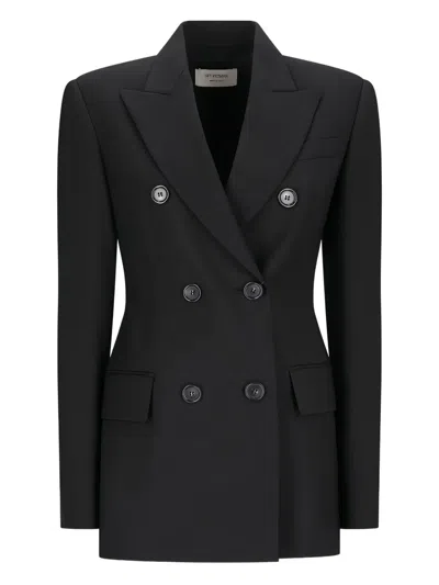 SPORTMAX ADAMO DOUBLE-BREASTED BUTTON BLAZER