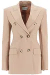 Sportmax Adamo Wool Blazer In Beige