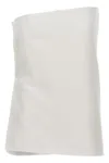 Sportmax White Adda Bustier Top In White