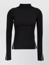 Sportmax Sleeveless Top With Contrast Trim And Cut-out Detailing In Black