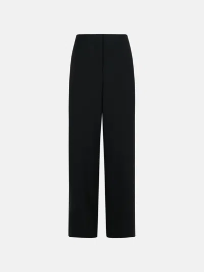 Sportmax 'adelchi' Black Viscose Pants