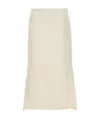 Sportmax Adelfi Midi Skirt In Nude