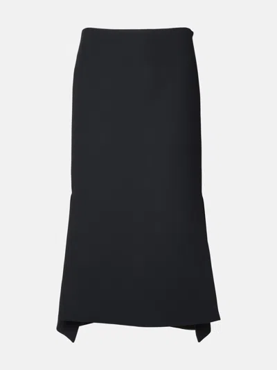 Sportmax 'adelfi1234' Black Polyester Skirt