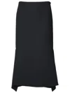 Sportmax Adelfi High Waist Midi Skirt In Black