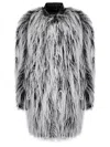 Sportmax "now1234" Ecofur Jacket In Gray